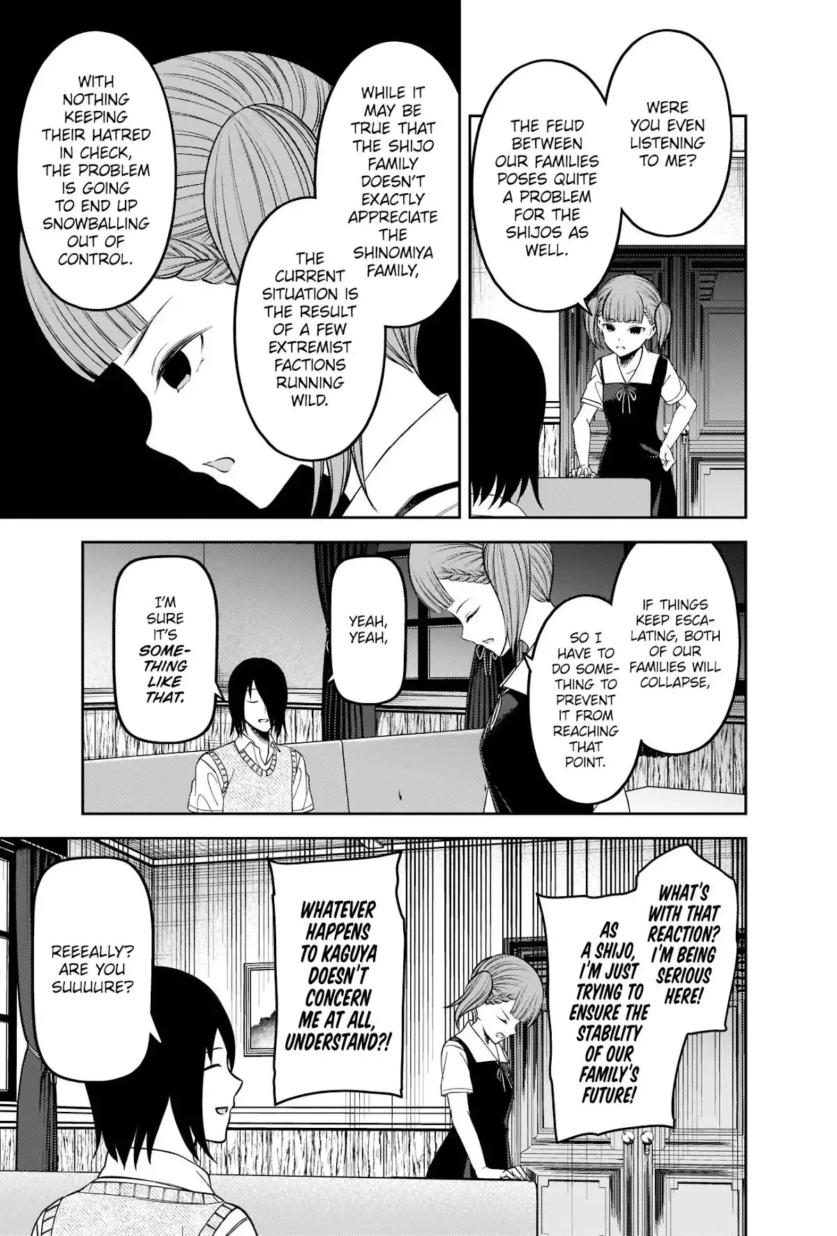 Kaguya-sama wa Kokurasetai - Tensai-tachi no Renai Zunousen Chapter 251 3